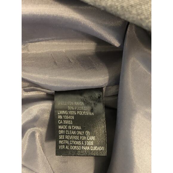 Tahari Arthur S Levine Women Jacket One Button Front Office Siren Preppy Sz 16 - Picture 8 of 10